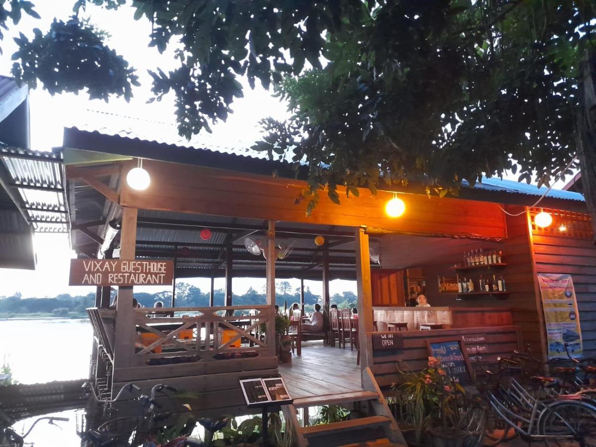 Vixay Sunset View Dondet Hotel Ban Donsom Tai ภายนอก รูปภาพ